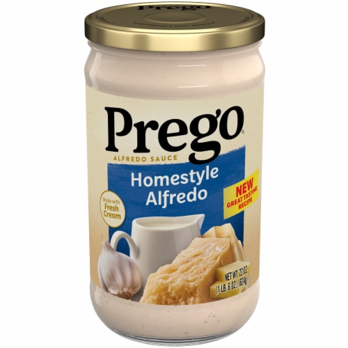 Prego® Homestyle Alfredo Pasta Sauce Perspective: front