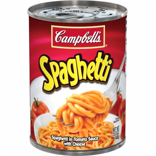 Campbell's® Canned Spaghetti Perspective: front