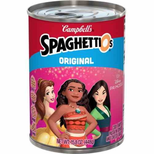 Campbell's® SpaghettiOs® Original Disney Princess Shapes Canned Pasta Perspective: front