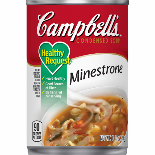 Campbell's Healthy Request Minestrone Condensed Soup, 10.5 oz - Kroger