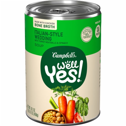 Campbell's® Well Yes!® Italian Wedding Soup Perspective: front