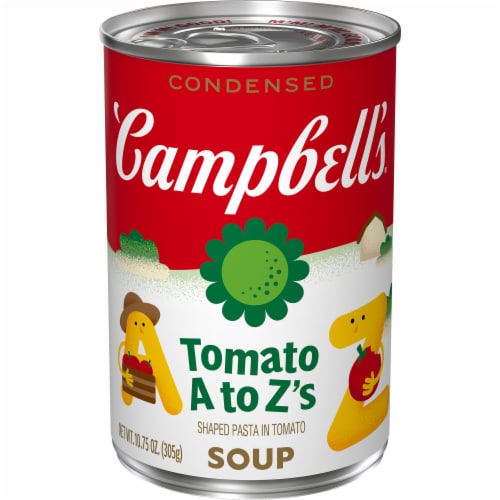 Campbell s Condensed Kids Soup Tomato A Z s Tomato Soup With