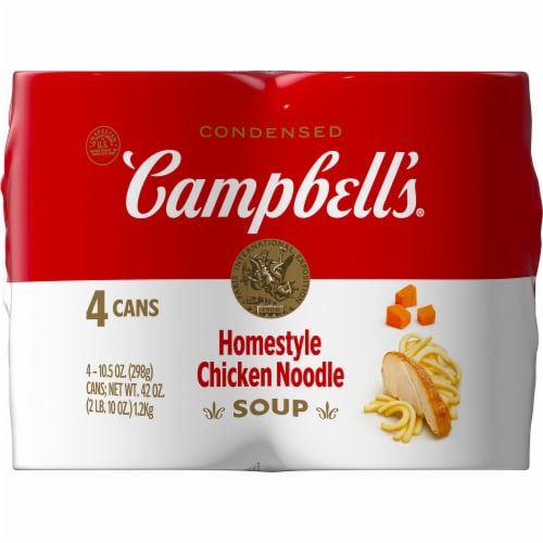 Campbell's® Condensed Homestyle Chicken Noodle Soup Perspective: front
