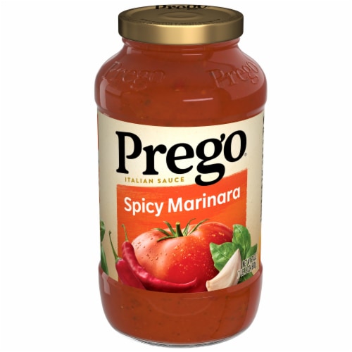Prego® Spicy Marinara Pasta Sauce Perspective: front