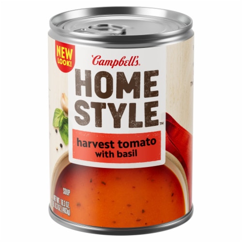 Campbell'S Homestyle Harvest Tomato Soup With Basil, 16.3 oz
