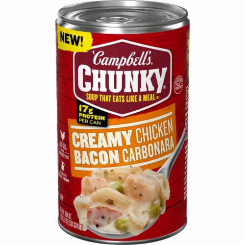 Campbell's® Chunky® Creamy Chicken Carbonara Soup Perspective: front