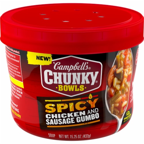 Campbell’s® Chunky® Soup Spicy Chicken and Sausage Gumbo