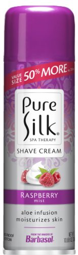 Pure Silk® Raspberry Mist Shave Cream Perspective: front