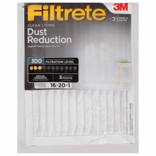 Filtrete™ Clean Living Dust Reduction Filter Perspective: front