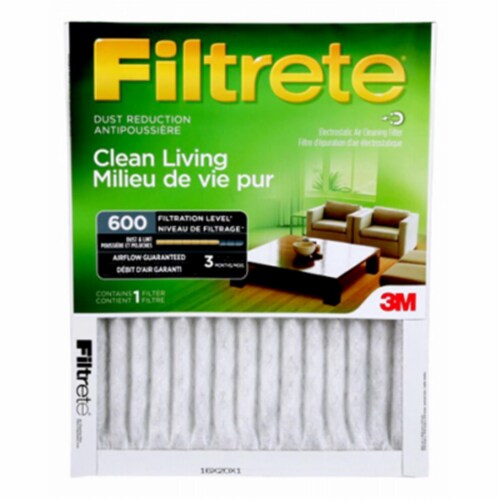 Filtrete™ Pollen 600 MPR AC Furnace Air Filter Perspective: front