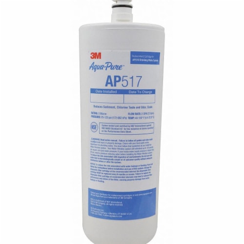 3m Aqua-Pure Quick Connect Filter,5 micron,1.8 gpm AP51711 Perspective: front