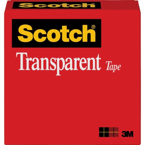 Scotch Transparent Tape Refill, 1/2 In. x 2592 In. 600-72, 1