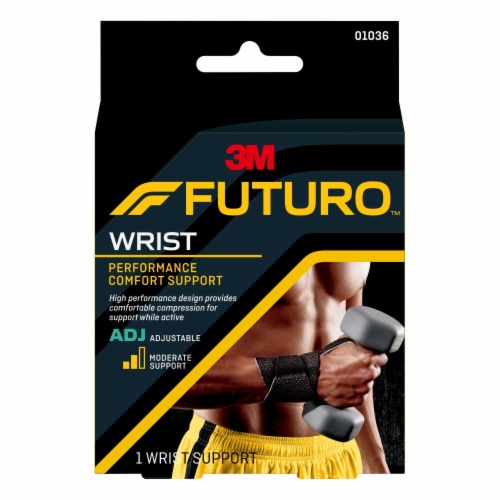 Futuro Precision Fit Adjustable Wrist Support Perspective: front