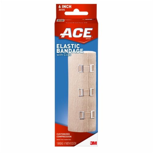 Jumbo Size Body Wrap Elastic Bandages - Ace Bandage with Velco - 8