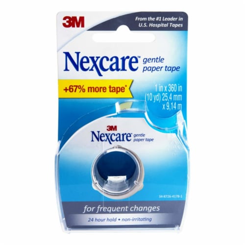 Nexcare™ Gentle Paper First Aid Tape, 789, Dispenser , 1.90 cm x