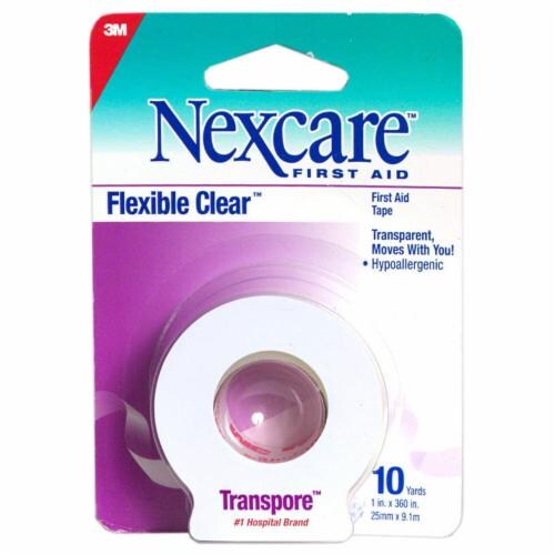Nexcare Flexible Clear First Aid Tape Perspective: front