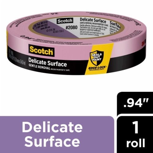 W x 60 yd 3M  Scotch Blue  0.94 in L Blue  Medium Strength  Painter's Tape 