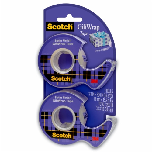 Scotch® GiftWrap Tape - Clear Perspective: front