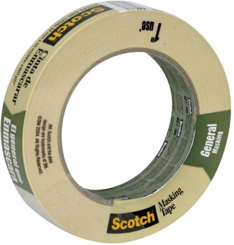Scotch® General Masking Tape - Natural Perspective: front