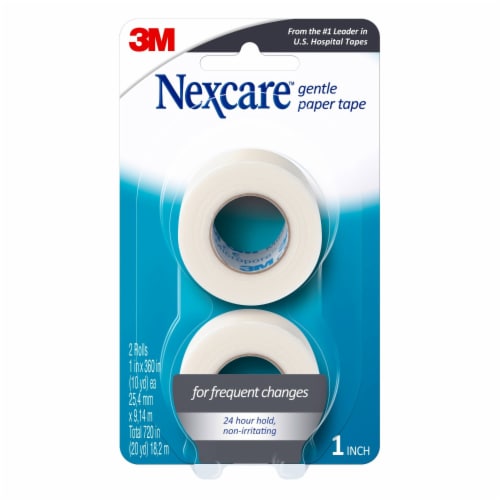 Nexcare™ First Aid Gentle Paper Tape, 0.75 in x 8 yd - Fry's Food