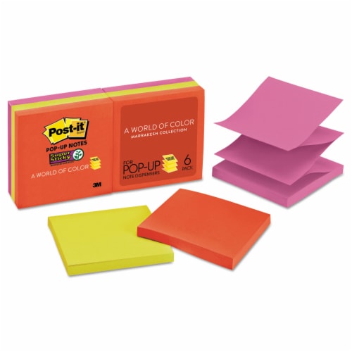 Post-it® Notes, 3 in. x 3 in., Poptimistic Collection, 14 Pads/Pack