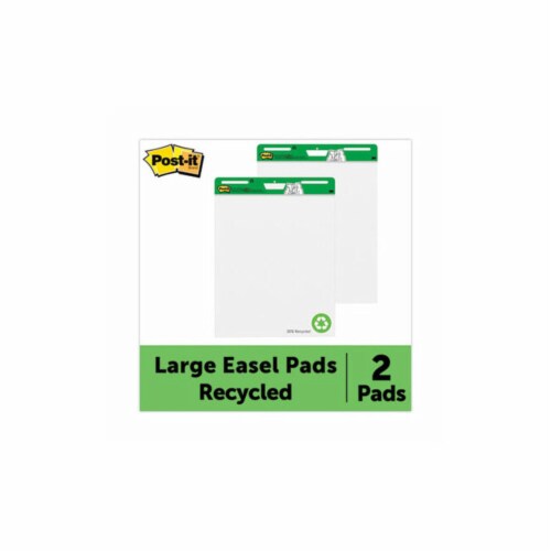 Post-it® Easel Pads Super Sticky PAD,EASEL,25X30, RECYC,WE 559RP, 1 - City  Market