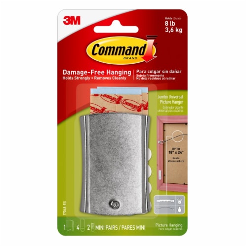 Command™ Jumbo Universal Adhesive Picture Hanger, 1 ct - Pay Less