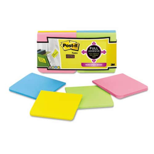 Post-it® Notes Super Sticky NOTE,3X3 CAB PK SPRSTK,CA 654-24SSCP, 1 - Fry's  Food Stores