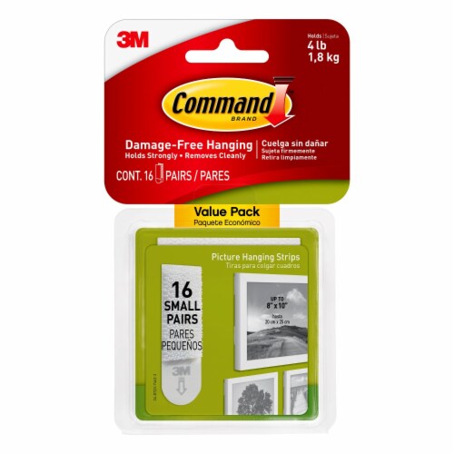 Command™ 3M Picture Hanging Strips, 16 pk - Kroger