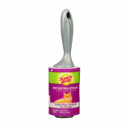 Scotch-Brite™ Pet Extra Sticky Hair & Dander Roller Perspective: front