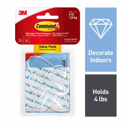 3M Command Strips 3M Clips, Hooks & Adhesive Strips. 