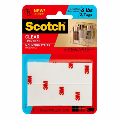 Scotch® Double-Sided Clear Tape, 3 ct / 0.5 x 250 in - Kroger