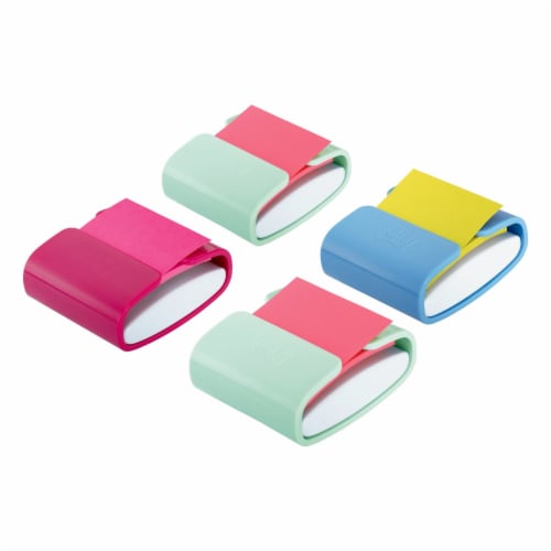 Post-it® Pop-up Note Dispenser - Assorted Perspective: front