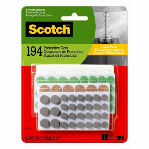 3M Scotch™ Multi Surface Bumpers Perspective: front