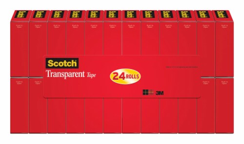 Scotch® Transparent Tape - 24 pk - Clear Perspective: front