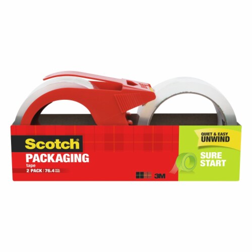 Scotch® Sure Start Shipping Packaging Tape Kit Perspective: front