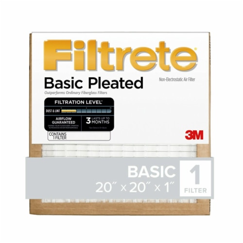 Filtrete® Basic Pleated Air Filter Perspective: front