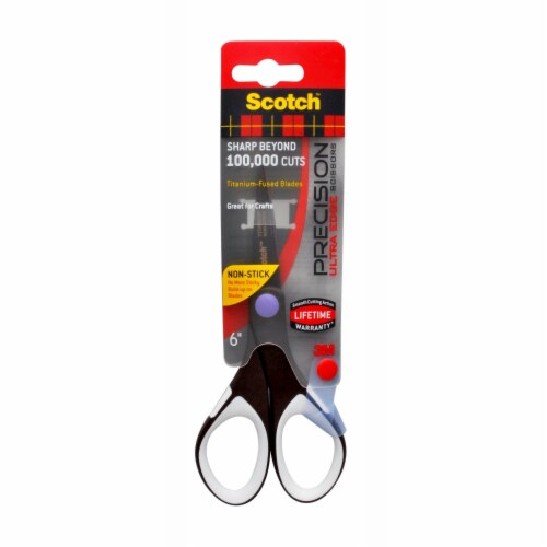 Scotch® Precision Ultra-Edge Nonstick Scissors Perspective: front
