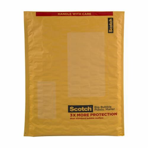 Scotch™ Big Bubble Plastic Mailer, 10.5 in x 15.25 in Perspective: front