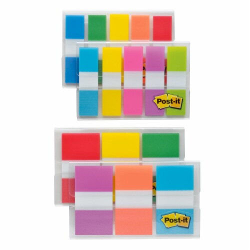 Post-it® Flags Combo Pack - Assorted Perspective: front