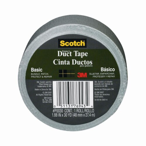 Scotch® Basic Painter's Duct Tape Roll Perspective: front