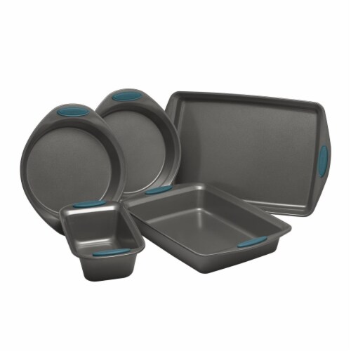 Rachael Ray Nonstick Bakeware Set with Grips, Nonstick Cookie