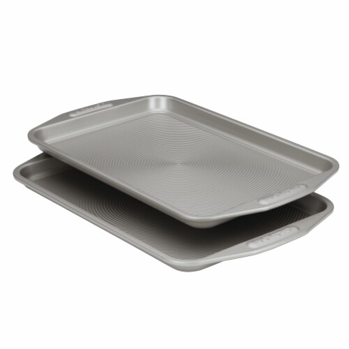Circulon Nonstick Cookie Pans Bakeware Set - Gray Perspective: front