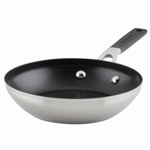 KitchenAid Frying Pan Stainless Steel Non Stick Perspective: front