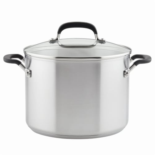 KitchenAid Stockpot With Lid Perspective: front