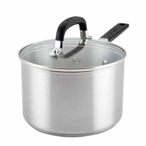 KitchenAid 3 Quart Saucepan With Lid Perspective: front