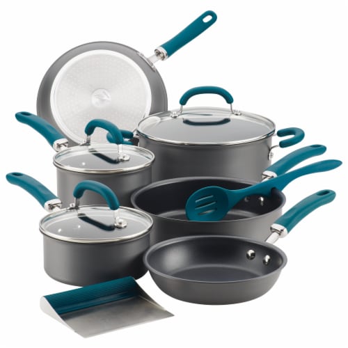 Wolfgang Puck 21-Piece Stainless Steel Cookware and Mixing Bowls Set, Non-Stick  Pots, Pans &, 1 unit - Kroger