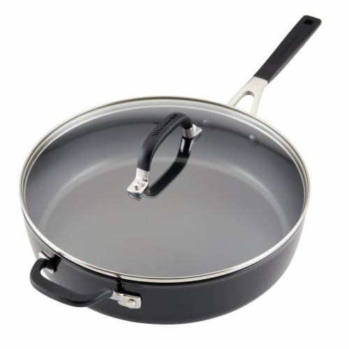 KitchenAid Saute Pan WIth Glass Lid Perspective: front