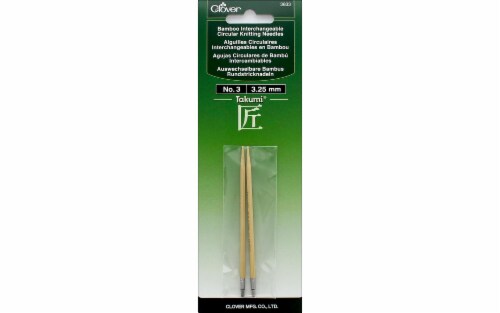 Takumi Bamboo Interchangeable Circular Knitting Needles-Size 3/3.25mm, 1  count - Kroger