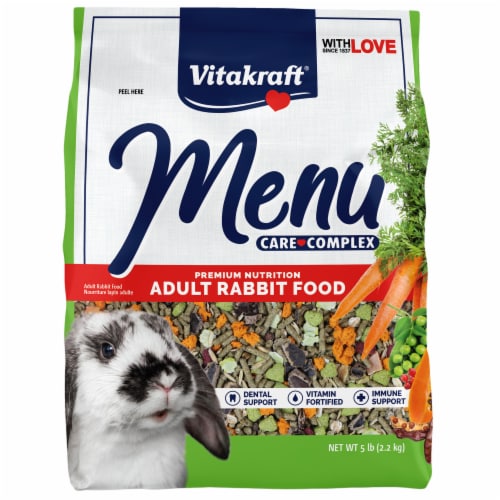 Vitakraft® Premium Nutrition Adult Rabbit Food Perspective: front